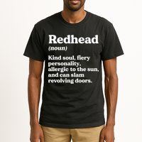 Funny Redhead Definition Ginger Red Hair MC1R Gene Tall T-Shirt