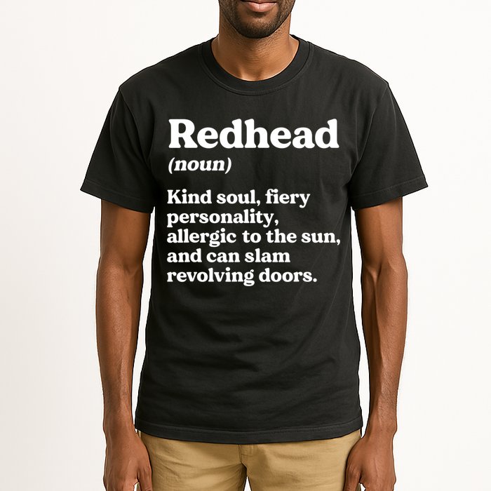 Funny Redhead Definition Ginger Red Hair MC1R Gene Tall T-Shirt