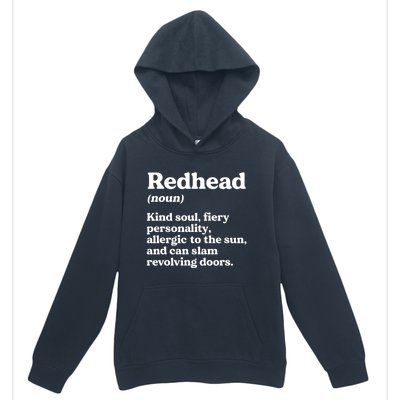 Funny Redhead Definition Ginger Red Hair MC1R Gene Urban Pullover Hoodie