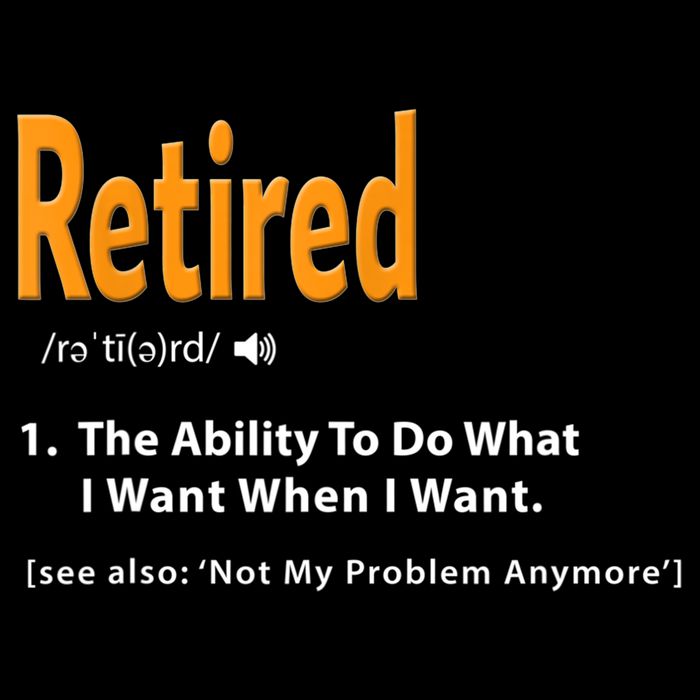Funny Retired Definition Gift Funny Retirement Gag Gift Cooling Performance Crew T-Shirt