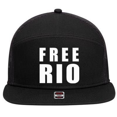 Free Rio Da Yung Og Fans 7 Panel Mesh Trucker Snapback Hat