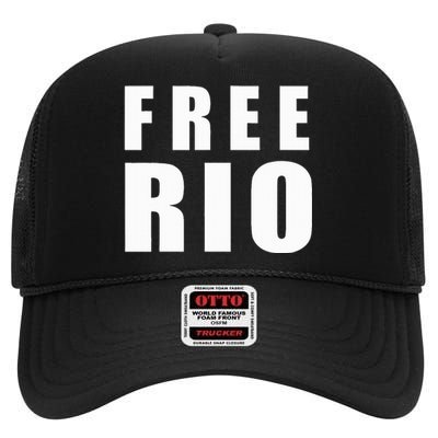 Free Rio Da Yung Og Fans High Crown Mesh Back Trucker Hat