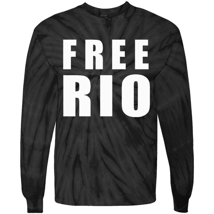 Free Rio Da Yung Og Fans Tie-Dye Long Sleeve Shirt