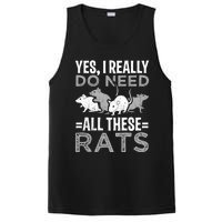 Funny Rat Design Yes I Really Do Need All These Rats PosiCharge Competitor Tank