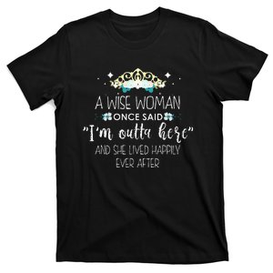 Funny Retirement Designs For Women Retiring Employee T-Shirt