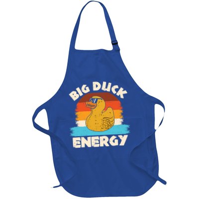 Funny Rubber Duck Gift I Big Duck Energy Vintage Duck Lover Cute Gift Apron