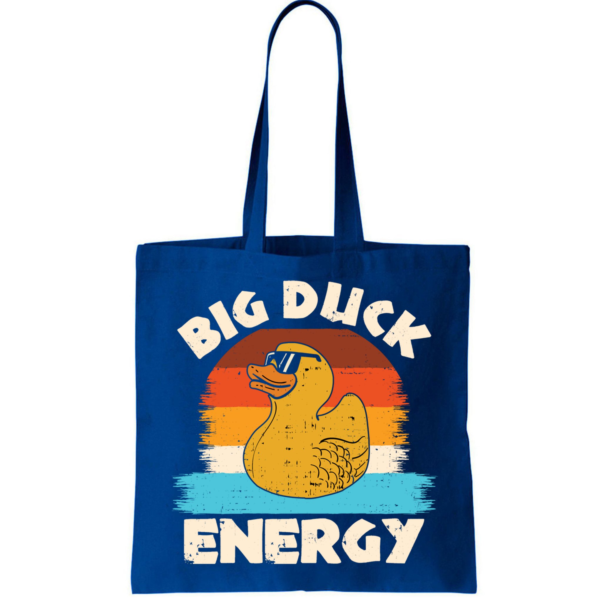 Funny Rubber Duck Gift I Big Duck Energy Vintage Duck Lover Cute Gift Bag