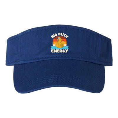 Funny Rubber Duck Gift I Big Duck Energy Vintage Duck Lover Cute Gift Visor