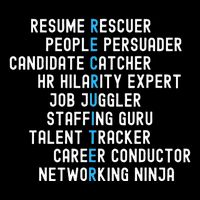 Funny Recruiter Definitions With Job Responsibilities Button
