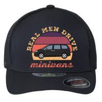 Funny Real Drive Minivans Vintage Graphic Van Gift Ideas Flexfit Unipanel Trucker Cap