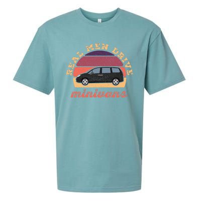 Funny Real Drive Minivans Vintage Graphic Van Gift Ideas Sueded Cloud Jersey T-Shirt