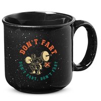 Funny Retro DonT Fart DonT Fart Powerlifting Weightlifting Gift 15oz Campfire Ceramic Mug