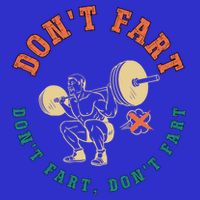 Funny Retro DonT Fart DonT Fart Powerlifting Weightlifting Gift Pom Pom 12in Knit Beanie