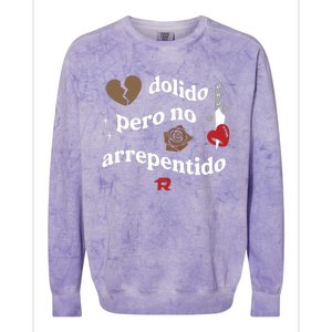 Fuerza Regida Dolido Pero No Arrepentido Limited Colorblast Crewneck Sweatshirt