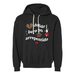 Fuerza Regida Dolido Pero No Arrepentido Limited Garment-Dyed Fleece Hoodie