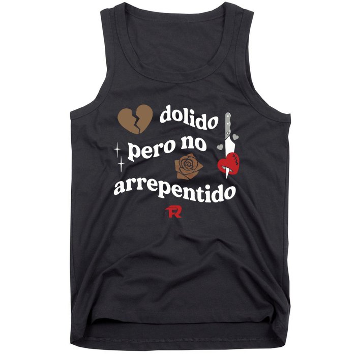 Fuerza Regida Dolido Pero No Arrepentido Limited Tank Top