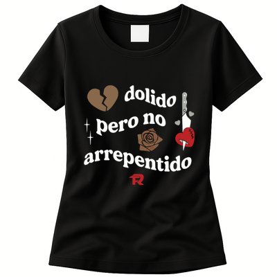 Fuerza Regida Dolido Pero No Arrepentido Limited Womens T-Shirt
