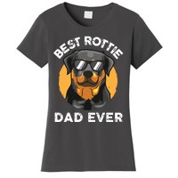 Funny Rottweiler Dad Design For Men Grandpa Rottie Dad Quote Women's T-Shirt