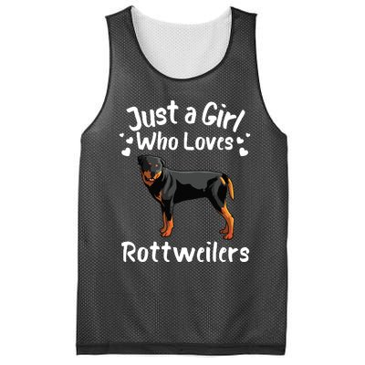 Funny Rottweiler Designs For Girl Women Kids Rott Pet Lover Mesh Reversible Basketball Jersey Tank