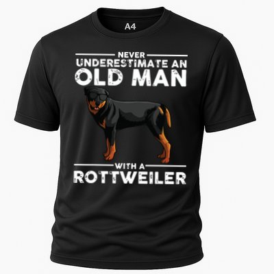 Funny Rottweiler Designs For Men Dad Grandpa Rottie Lovers Performance Shirt