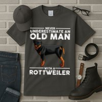 Funny Rottweiler Designs For Men Dad Grandpa Rottie Lovers Tall T-Shirt