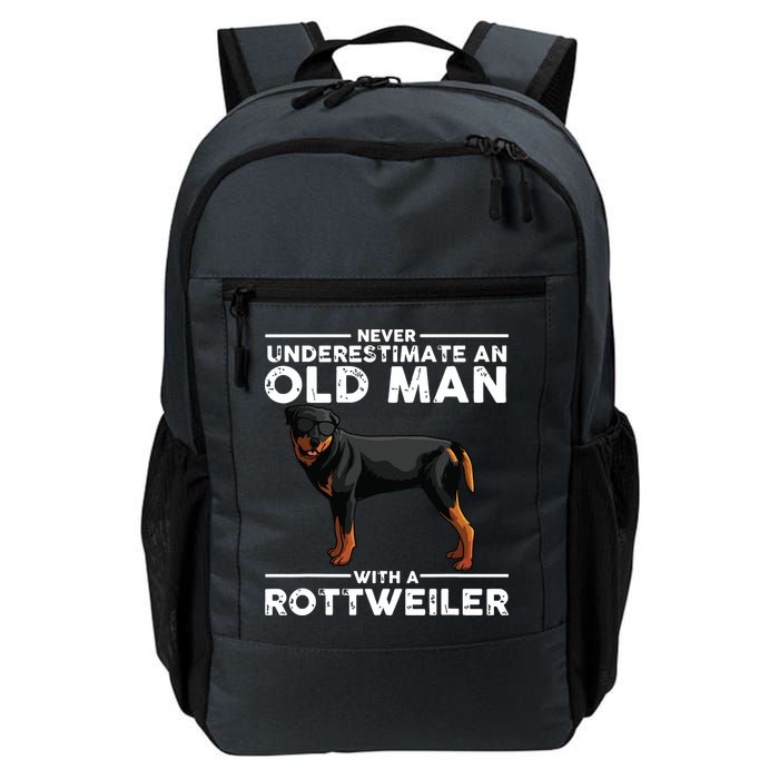 Funny Rottweiler Designs For Men Dad Grandpa Rottie Lovers Backpack