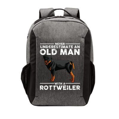 Funny Rottweiler Designs For Men Dad Grandpa Rottie Lovers Vector Backpack