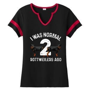 Funny Rottweiler Designs For Men Women Kids Rott Pet Lovers Ladies Halftime Notch Neck Tee