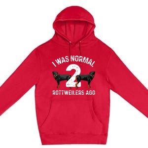 Funny Rottweiler Designs For Men Women Kids Rott Pet Lovers Premium Pullover Hoodie