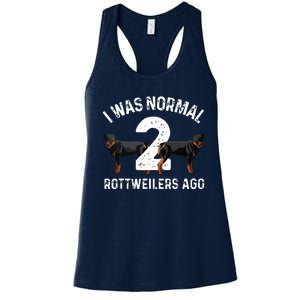 Funny Rottweiler Designs For Men Women Kids Rott Pet Lovers Women's Racerback Tank