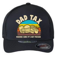 Funny Retro Dad Tax Making Sure Its Not Poison Flexfit Unipanel Trucker Cap
