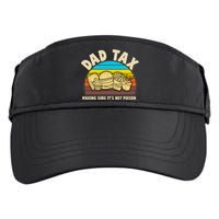 Funny Retro Dad Tax Making Sure Its Not Poison Adult Drive Performance Visor