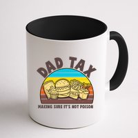 Funny Retro Dad Tax Making Sure Its Not Poison Mug