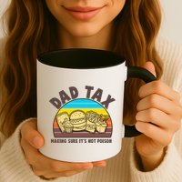 Funny Retro Dad Tax Making Sure Its Not Poison Mug