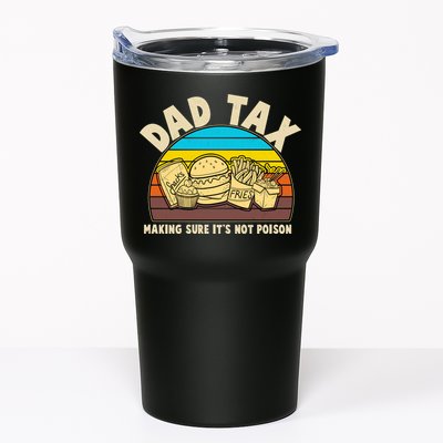 Funny Retro Dad Tax Making Sure Its Not Poison Tumbler