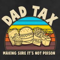 Funny Retro Dad Tax Making Sure Its Not Poison 25L Jumbo Tote