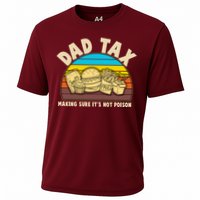 Funny Retro Dad Tax Making Sure Its Not Poison Performance Shirt