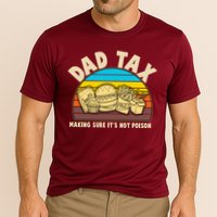 Funny Retro Dad Tax Making Sure Its Not Poison Performance Shirt