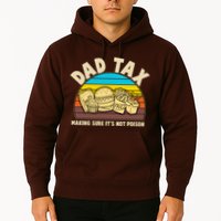 Funny Retro Dad Tax Making Sure Its Not Poison Hoodie