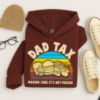 Funny Retro Dad Tax Making Sure Its Not Poison Hoodie