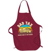 Funny Retro Dad Tax Making Sure Its Not Poison Apron