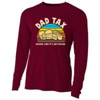 Funny Retro Dad Tax Making Sure Its Not Poison Cooling Performance Long Sleeve Crew