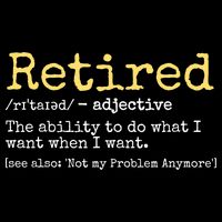 Funny Retired Definition Funny Retirement Drawstring Bag