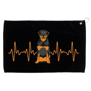 Funny Rottweiler Designs For  Rott Pet Lovers Grommeted Golf Towel