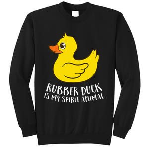 Funny Rubber Duck Spirit Animal Sweatshirt