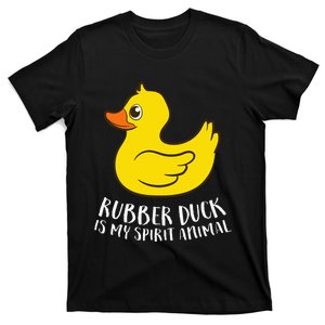 Funny Rubber Duck Spirit Animal T-Shirt