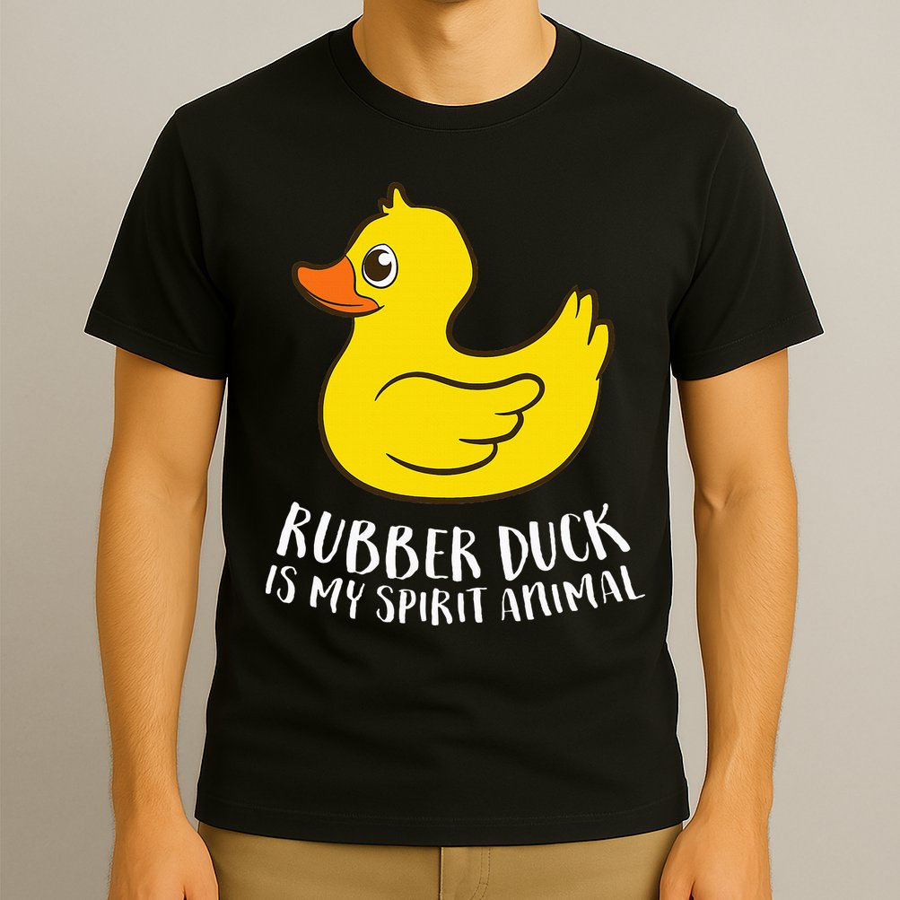 Funny Rubber Duck Spirit Animal T-Shirt