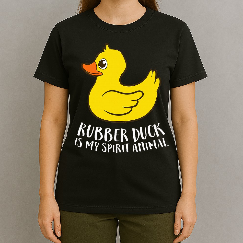 Funny Rubber Duck Spirit Animal T-Shirt