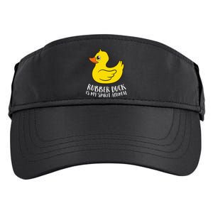 Funny Rubber Duck Spirit Animal Adult Drive Performance Visor