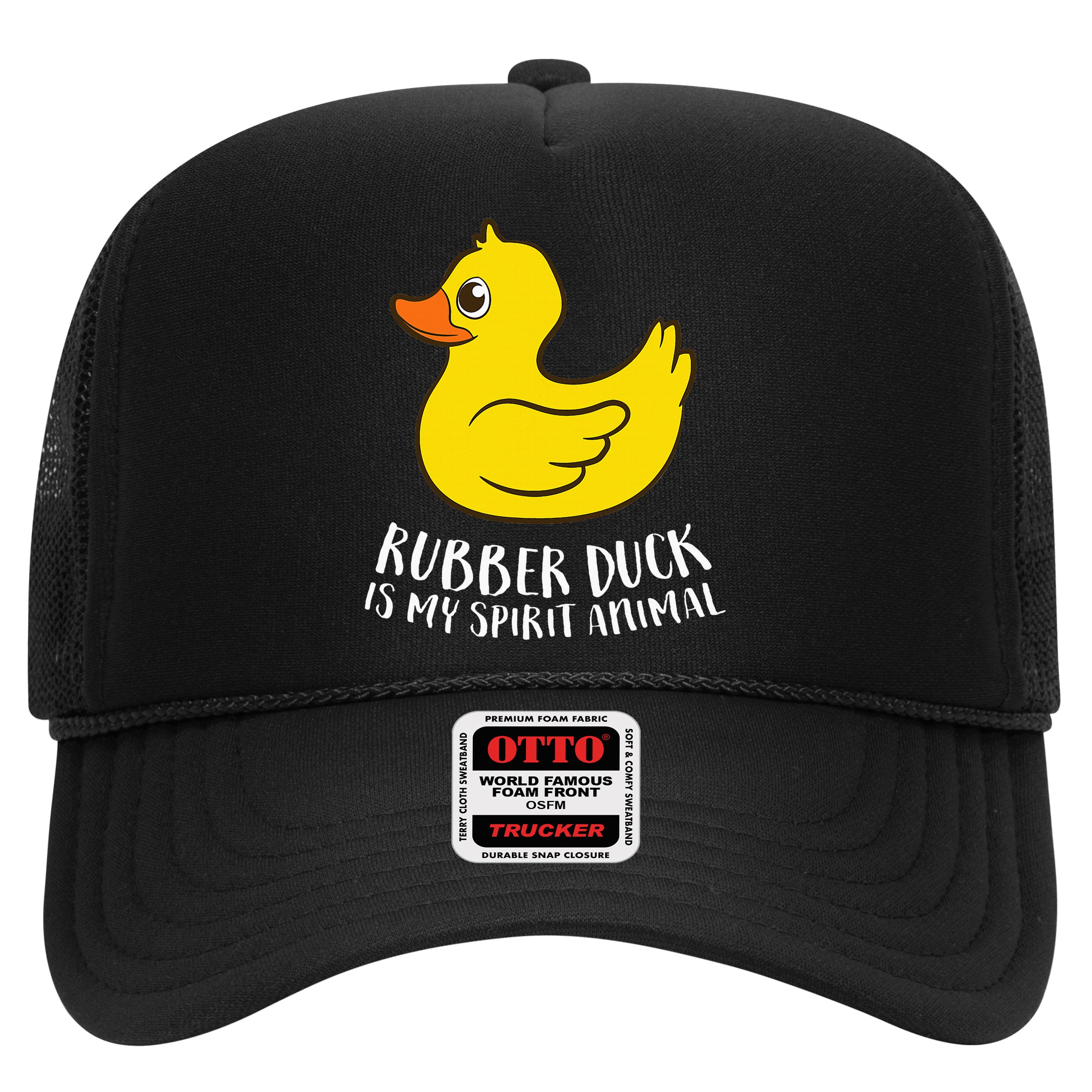Funny Rubber Duck Spirit Animal Hat